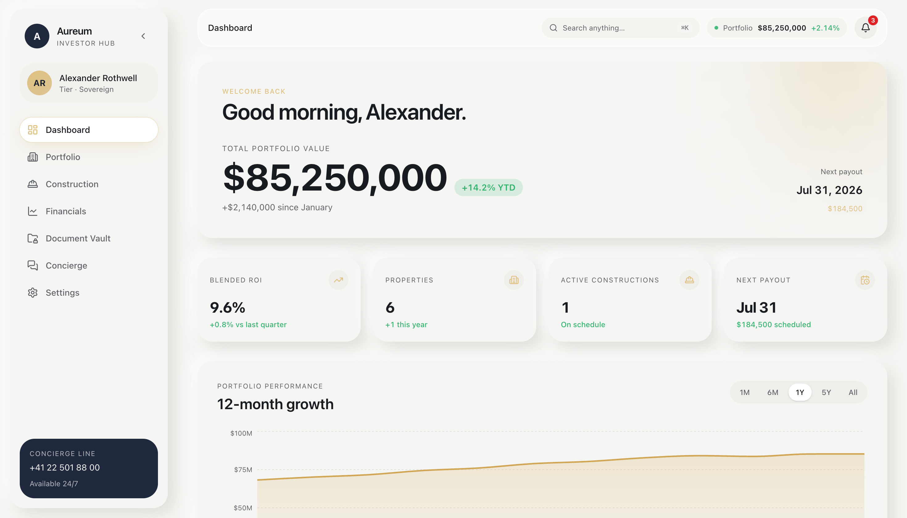 PropTech — UI screenshot