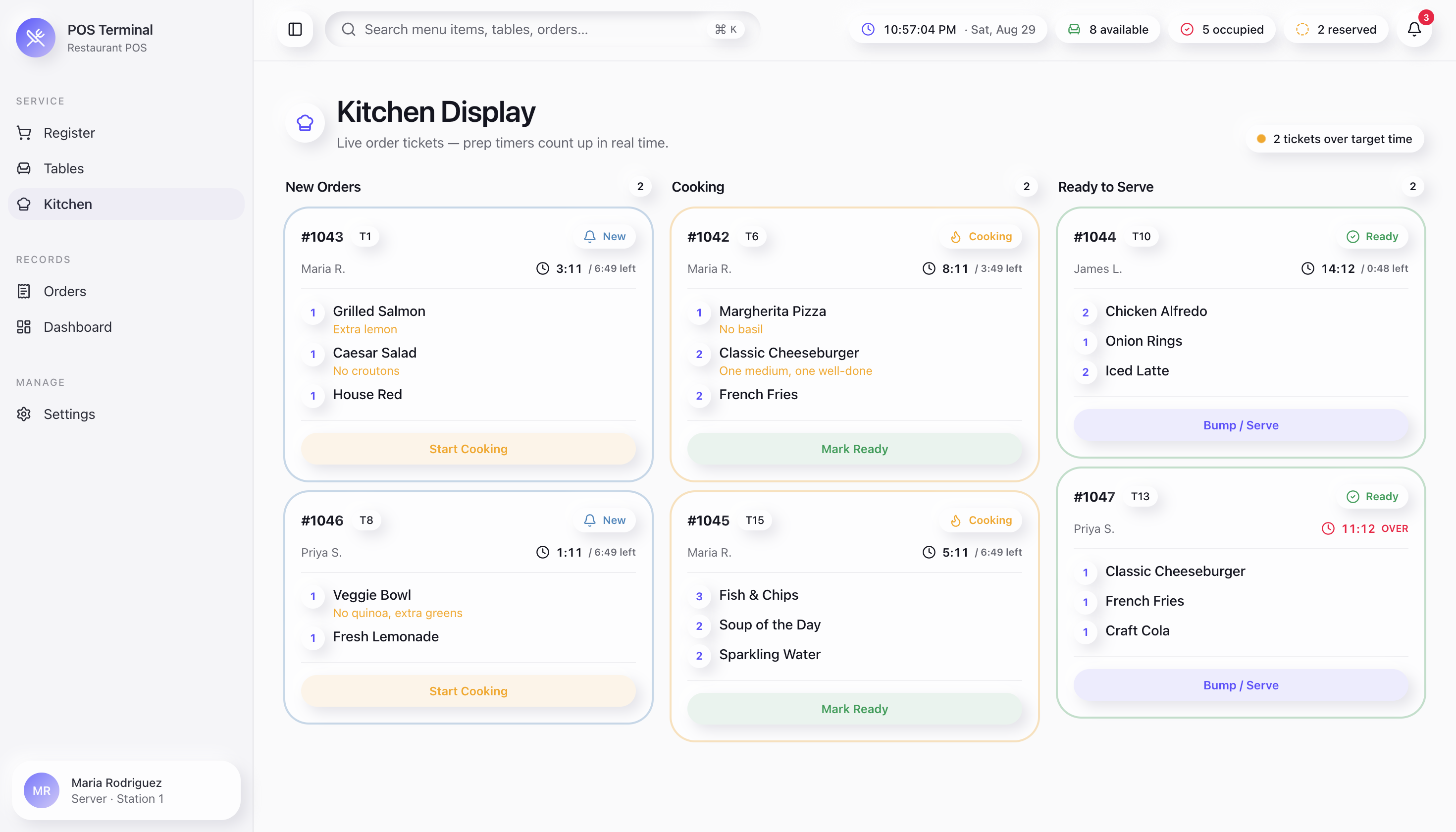 Restaurant & Retail POS